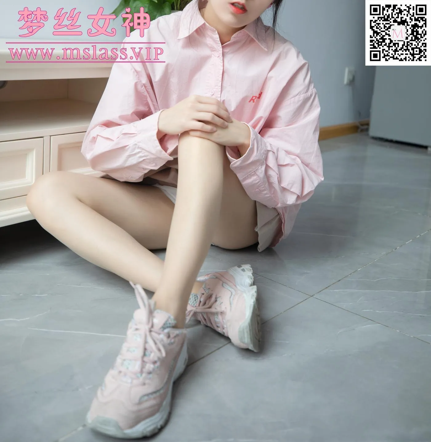 [MSLASS梦丝女神] 2020.10.22 NO.130 莹仙女 粉粉的 [66P]插图4